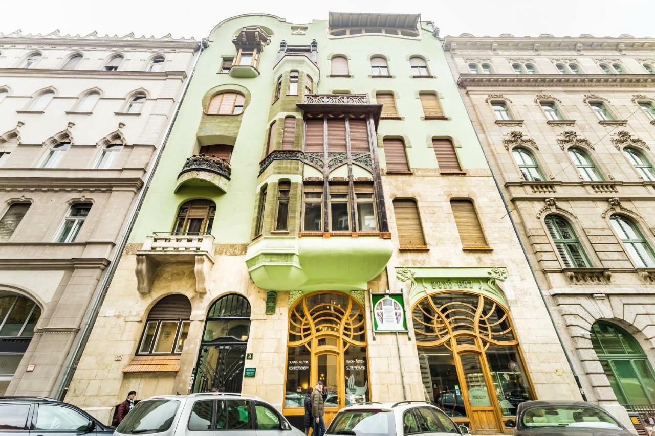 Budapest Art Nouveau Apartment Bagian luar foto
