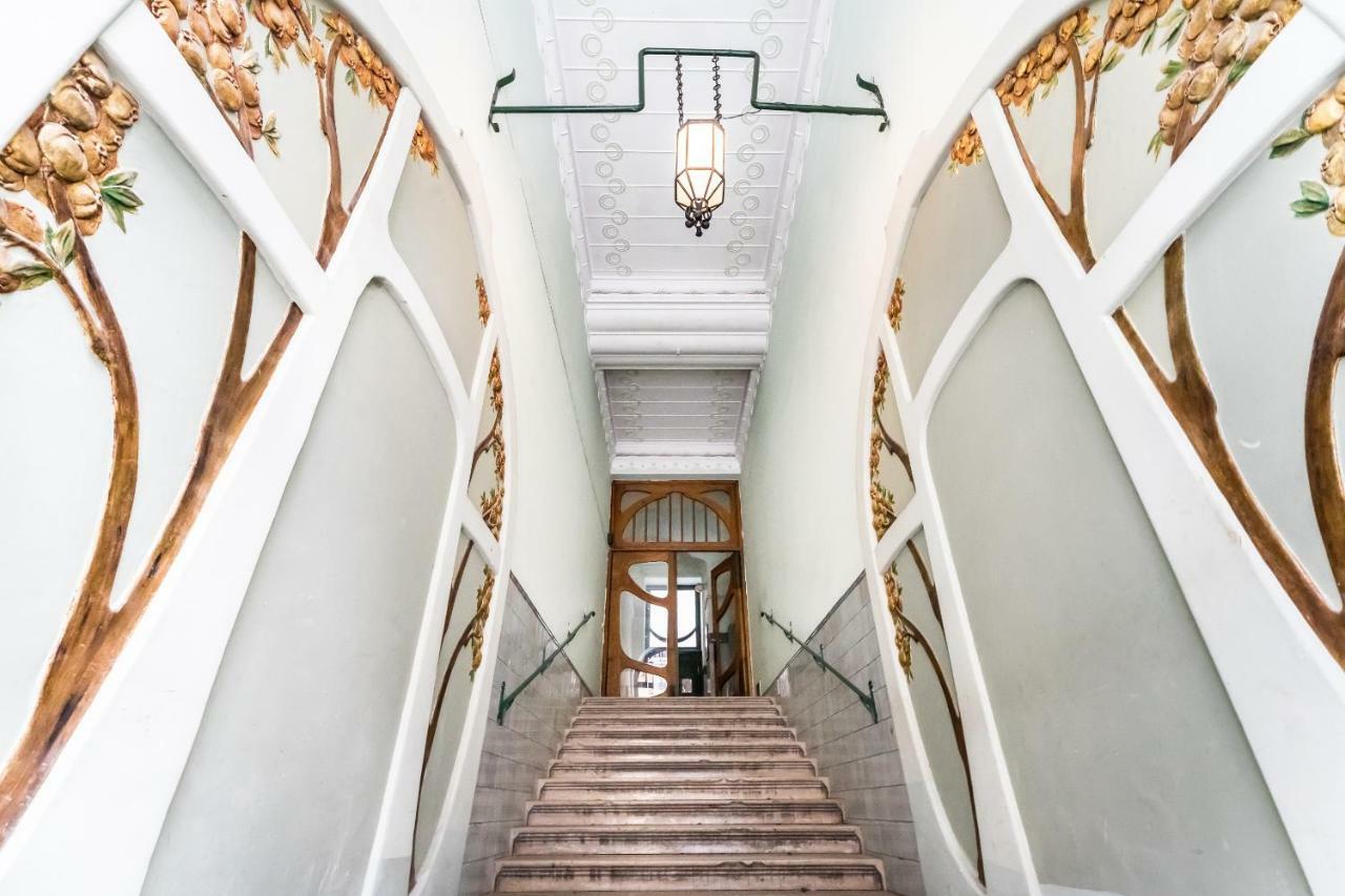 Budapest Art Nouveau Apartment Bagian luar foto
